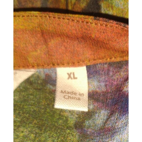 Soft Surroundings Top Topper Womens XL Sheer Boho Lightweight Sequins Pretty! - Picture 8 of 16